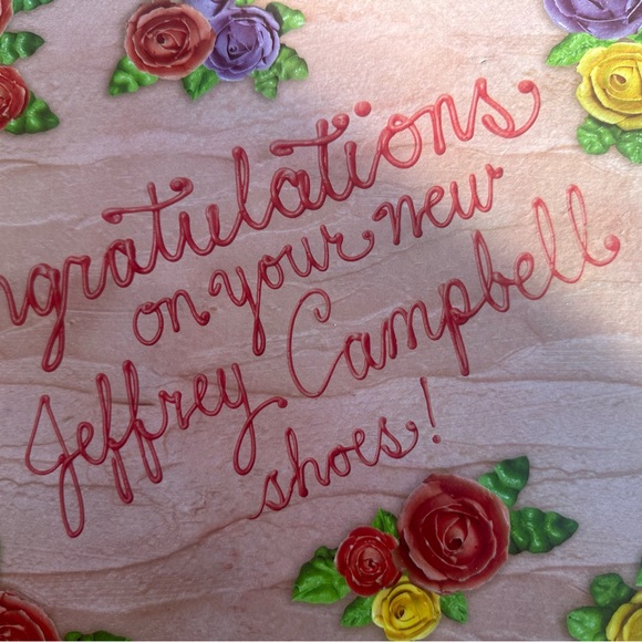 Black Patent Iridescent open lace bootie - very fun and comfortable to wear - Picture 5 of 5